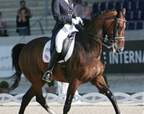 Anna Ross-Davies and Liebling II at the 2008 CDIO Aachen :: Photo © Astrid Appels