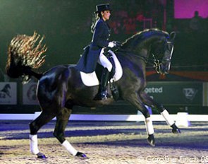 Katie Price at the 2008 Horse of the Year Show :: Photo © Caroline Finch