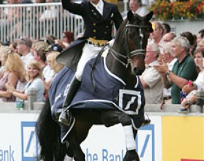 Steffen Peters, Grand Champion of the 2009 CDIO Aachen :: Photo © Astrid Appels
