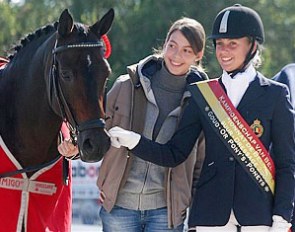 Noemie Goris and Alexandre Dumas, 2010 Belgian Pony Champions :: Photo © Karin Gillain