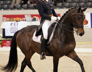 Dominique Filion and Pride in the national U25 class at the 2009 CDI-W 's Hertogenbosch :: Photo © Astrid Appels
