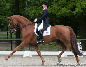 Cathrine Dufour and Aithon at the 2009 CDI-J Weert :: Photo © Astrid Appels