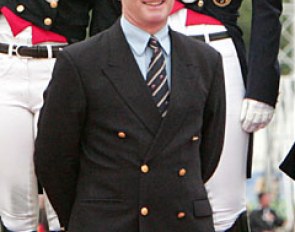 Richard Davison, captain of the British Dressage Team :: Photo © Astrid Appels