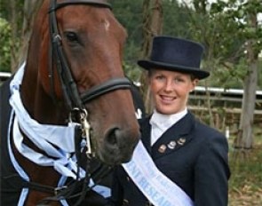 Hannah Appleton, 2009 New Zealand Young Rider Champion