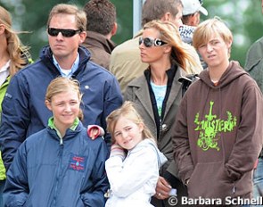 The Rothenberger family at the Bundeschampionate :: Photo © Barbara Schnell