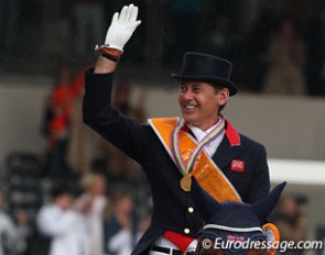Emile Faurie at the 2011 European Dressage Championships in Rotterdam :: Photo © Astrid Appels