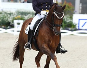 Pia Fortmuller and Orion at the 2012 CDIO Aachen :: Photo © Astrid Appels