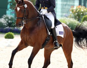Rozzie Ryan and GV Bullwinkle at the 2012 CDIO Aachen :: Photo © Astrid Appels
