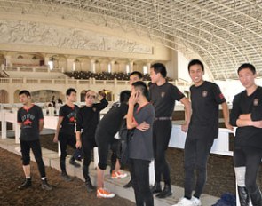 The Chinese staff