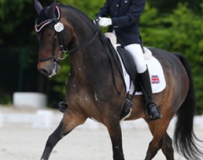 Phoebe Peters and SL Lucci at the 2012 CDI-P Compiegne :: Photo © Astrid Appels