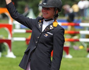 Rosalie Bos wins her second individual bronze at the 2012 European Pony Championships