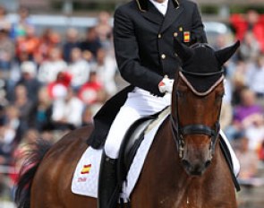 Spanish number one Junior Rider Andreu Busutil Canovas and Don Luka (by Don Larino) finish 8th in the kur to music finals