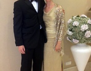 Jason and Courtney (King) Dye at the 2012 FEI Awards Gala Ball in Istanbul (TUR)