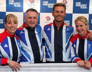 The British team seeking gold in Greenwich: Charlotte Dujardin, Richard Davison, Carl Hester, Laura Bechtolsheimer