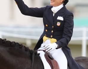 Tina Konyot at the 2012 Olympic Games :: Photo © Astrid Appels