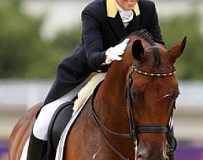 Valentina Truppa and Eremo del Castegno at the 2012 Olympic Games :: Photo © Astrid Appels