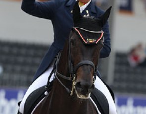 Claudia Fassaert and Donnerfee at the 2012 CDIO Rotterdam :: Photo © Astrid Appels