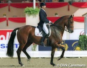 Robert Dover and Lennox at the 1998 World Equestrian Games in Rome :: Photo © Dirk Caremans