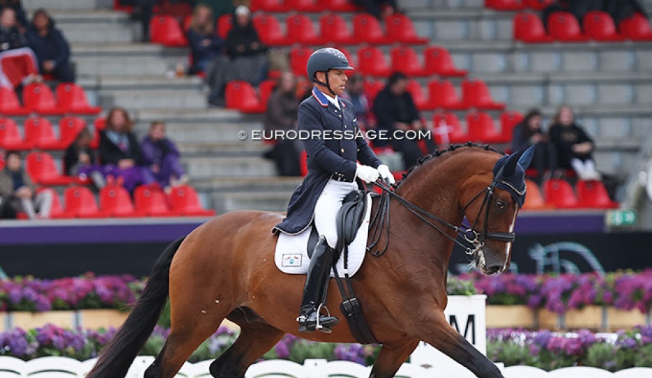 Steffen Peters and Suppenkasper rank nr 1 on the list to qualify for the Euro tour for 2024 U.S. Olympic Team Selection :: Photo © Astrid Appels