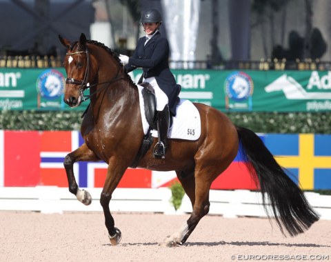 Heather Boo on Divertimento (by Di Versace), previously competed by Tinne Vilhelmson and Chris von Martels
