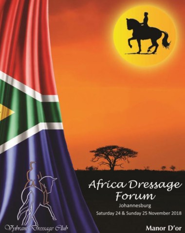 First ever African Dressage Forum held on 24 - 25 November 2018 in Johannesburg