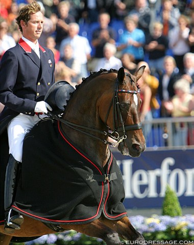 Carl and Escapado finished fifth at the 2005 European Championships