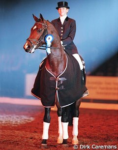 Marlies van Baalen and Roman Nature Dominate 2000 Zwolle International Stallion Show :: Photo © Dirk Caremans