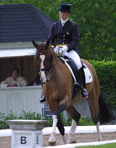 Judy Reynolds and Remember at the 2009 CDI Achleiten