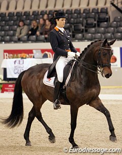 Dominique Filion and Pride in the national U25 class at the 2009 CDI-W 's Hertogenbosch :: Photo © Astrid Appels