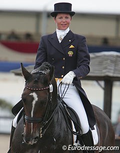 Airisa Penele at the 2009 European Championships in Windsor :: Photo © Astrid Appels