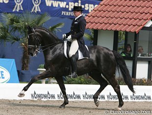 Christoph Niemann on the PSI auction horse Whizzkid (by Welt Hit II x Andrew - bred by Ullrich Kasselmann).