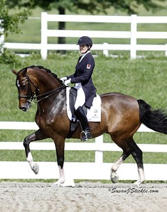 Ashley Holzer and Breaking Dawn at the 2012 CDI Allentown :: Photo © Sue Stickle