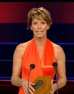 Anky van Grunsven wins the Fanny Blankers-Koen Lifetime Achievement Award at the 2012 NOC-NSF Sport Gala 
