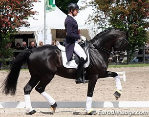 Rath and Totilas at their last show, the 2012 German Championships in Balve :: Photo © Silke Rottermann