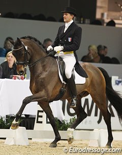 Ludovic Henry and After You (by Abanos) at the 2012 CDI Drachten :: Photo © Astrid Appels