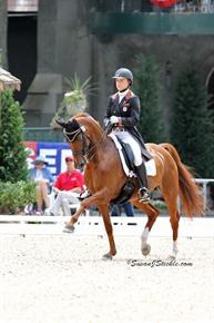 Brandi Roenick and Pretty Lady at the 2012 U.S. Youth Riders Championships :: Photo © Sue Stickle