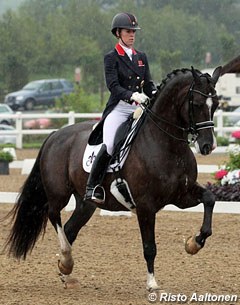 Charlotte Dujardin and Valegro sweep the boards at the 2012 CDI Hartpury