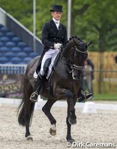 Edward Gal and Undercover at the 2012 Dutch Championships in Hoofddorp :: Photo © Dirk Caremans