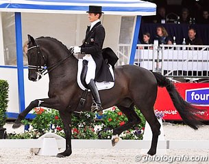 Edward Gal and Undercover at the 2012 Dutch Championships :: Photo © Esmee van Gijtenbeek