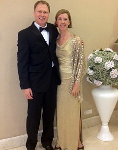 Jason and Courtney (King) Dye at the 2012 FEI Awards Gala Ball in Istanbul (TUR)