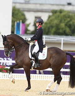 The 2012 Olympic dressage champions: Charlotte Dujardin and Valegro :: Photo © Astrid Appels