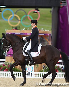 Edward Gal and Undercover at the 2012 Olympics in London