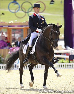 Carl Hester and Uthopia in the Grand Prix at the 2012 Olympic Games :: Photo © Astrid Appels