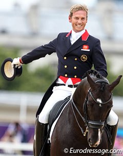 Carl Hester at the 2012 Olympic Games :: Photo © Astrid Appels