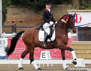 Laura Bechtolsheimer and Andretti became the 2012 British reserve champions at Grand Prix level