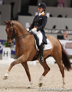 Stephanie Peters and Unlimited at the 2013 CDI-W 's Hertogenbosch :: Photo © Astrid Appels