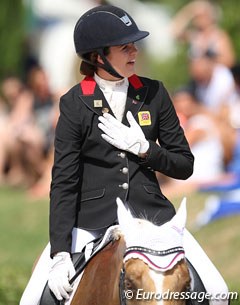 British Erin Williams finished sixth in the Kur Finals in her last year on ponies