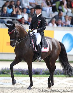Anders Dahl and Selten HW got bronze at the 2017 Danish Championships, but their Aachen grand prix lacked polish