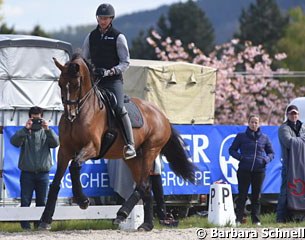 Patrik Kittel on Well Done de la Roche CMF getting coached by Isabell Werth