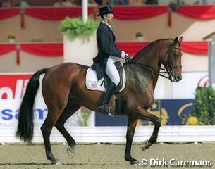 Robert Dover and Lennox at the 1998 World Equestrian Games in Rome :: Photo © Dirk Caremans